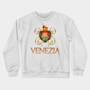 Venezia (Venice) Italy - Coat of Arms Design Crewneck Sweatshirt